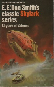Framsidan på en av E. E. 'Doc' Smiths böcker